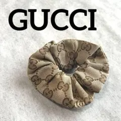 最終価格です！新品 GUCCI GGパターン シュシュ - メルカリ