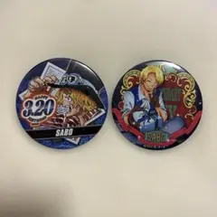 【C098】 ワンピース サボ 輩缶バッジ バースデー 2020のサムネイル