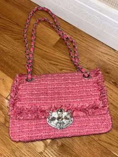 【値下げ】パルフェルーム 2wayツイードバッグ