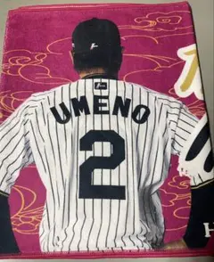 阪神タイガース 梅野隆太郎 甲子園球場限定 勝っても負けても虎命 タオル