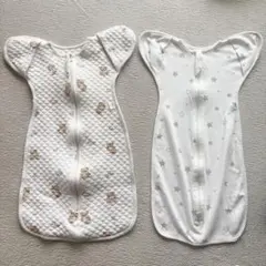 【2枚セット】コペルタ スワドル S/Mサイズ おくるみ クマ 星Coperta