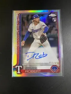 topps mlb オート　daniel robert 499シリ