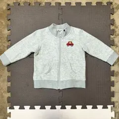 MIKIHOUSE ブルゾン グレー ジャケット MA-1 80サイズ