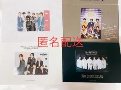 SixTONES バースデーカード　誕生日カード　4枚セット