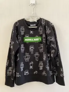 ★300円★マインクラフト Minecraft サガラ刺繍トレーナー マイクラ