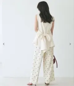 新品　coca 2wayリボントップス　Sサイズ　ホワイト
