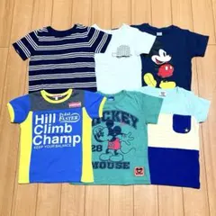 まとめ売り　Tシャツ　110cm　男の子　夏服　6点セット