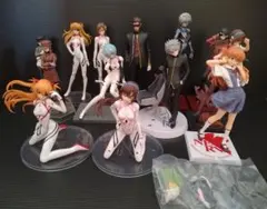 エヴァンゲリオン アスカ レイ マリ カヲル 葛城ミサト フィギュアまとめ売り