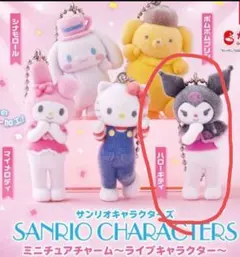 サンリオ ミニチュアチャーム ライブキャラクター クロミ