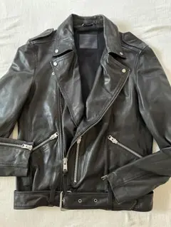 オールセインツ　ライダースジャケット