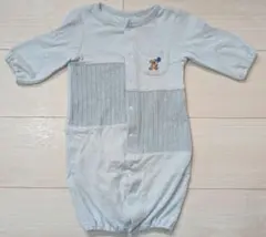 branshes(ブランシェス) クマ刺繍 ロンパース 長袖