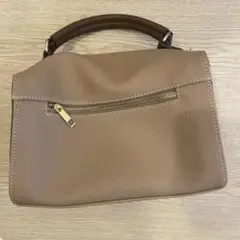 アーバンリサーチ ROSSO ロッソ　ベージュレザー ハンドバッグ