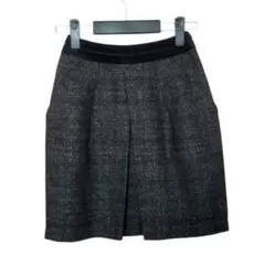 23区　ツイード風ミニスカート　小さいサイズ30 秋冬