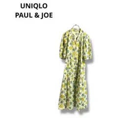 【ユニクロ　ポールアンドジョー】ワンピース　半袖　フレア　花柄　リバティ　可愛い