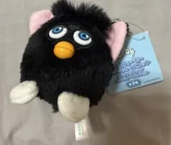 新品未使用タグ付　レトロファービーぬいぐるみマスコット　黒