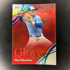 Nico Hoerner Topps Glove Work Cubs
