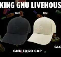 KingGnu LOGO CAP キャップ 黒 LIVE HOUSE 2025のサムネイル