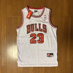未使用タグ付き AIR JORDAN 黒タグ BULLS ゲームシャツ M - メルカリ