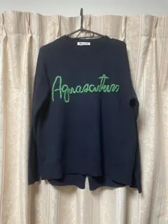 美品　Aquascutum アクアスキュータム　ロゴ　ニットのサムネイル