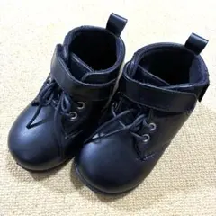 【14cm】キッズ 男女兼用 フォーマル シューズ 黒