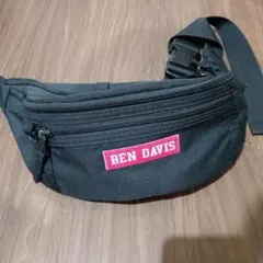 BEN DAVIS ウエストバッグ ボディバッグ ブラックのサムネイル