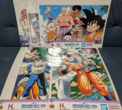 一番くじドラゴンボール40th　H賞　イラストクリアポスター　5点