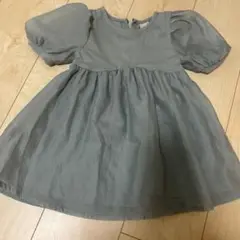 プティマイン　 バルーンスリーブ ワンピース
