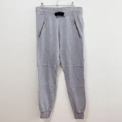 H&M スウェット リブ 無地 L 灰 綿 ルームウェア