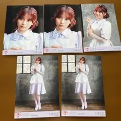 大場花菜 生写真 =LOVE イコラブ 劇薬中毒 MV衣装 研究員 コンプ