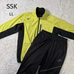 SSK ジャージ上下 セットアップ O LL ブラック イエロー メンズのサムネイル