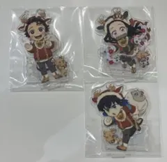 【4点】鬼滅の刃　クリスマス　2025 アクスタ　炭治郎　禰豆子　伊之助　善逸