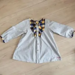 Moujonjon 長袖シャツ 95cm　ボタン無し