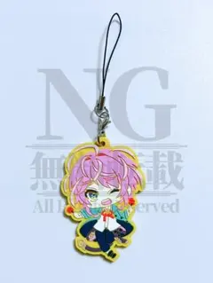 ヒプノシスマイク　ラバーストラップ　キーホルダー　飴村乱数　easy R