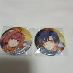 羽プロくじ 軌跡シリーズ 第8弾 B賞 スターホログラム缶バッジ 2個セット