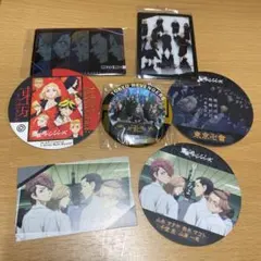 東京リベンジャーズ　創設メンバー缶バッジ　集合ステッカー　セット