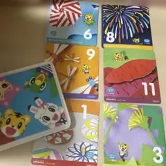 【使用頻度少なめ】こどもちゃれんじ　ほっぷDVD　しまじろう　1年分