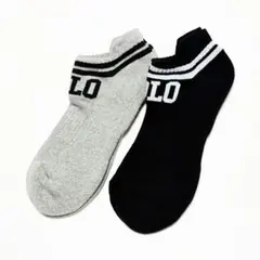 ■POLO/ポロラルフローレン メンズ ローカットソックス2足セット新品F■のサムネイル