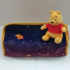 【良品】ティッシュボックス　カバー　プーさん