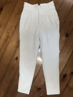 ハイウエスト カジュアルパンツ