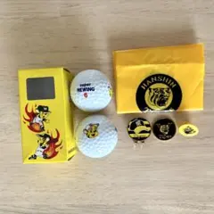 阪神タイガース　ゴルフボールとゴルフマーカーのサムネイル