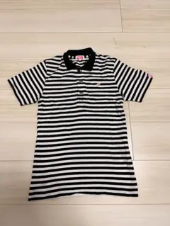 A BATHING APE 半袖ワンピース ボーダー エイプ