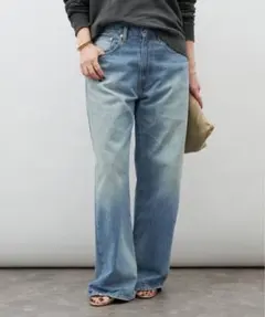 極美品 denimist TERI WIDE LEG JEAN 24インチのサムネイル