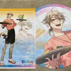 にじさんじ スイパラ 江ノ島海の家 伏見ガク 2点セットポストカード＋コースター