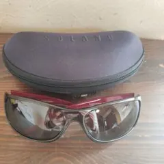 SOLANO スポーツサングラス グレー レンズ　ss-6374 ケース付き