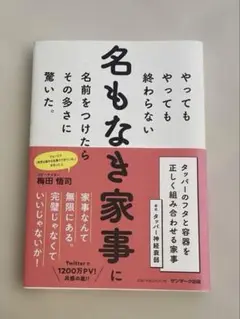 やってもやっても終わらない名もなき家事に名前をつけたらその多さに驚いた。