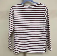 無印良品 太番手ボートネック長袖Tシャツ Mサイズ