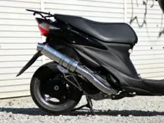 新品☆rb works製グランドアクシス100用ユーロチャンバー(マフラー) rb-works製☆新品☆グランドアクシス100☆ユーロチャンバー☆ゴールド