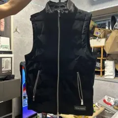 RETRO ENGINE ブラック ダウンベスト