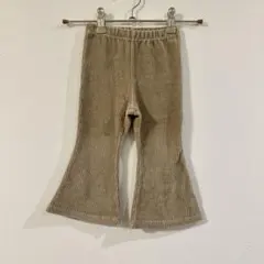 MONBEBE コーデュロイフレアパンツ　S