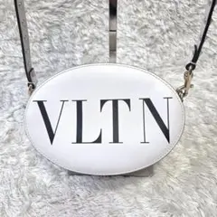 VALENTINO VLTN レザー ショルダー ホワイト Crossbodyのサムネイル